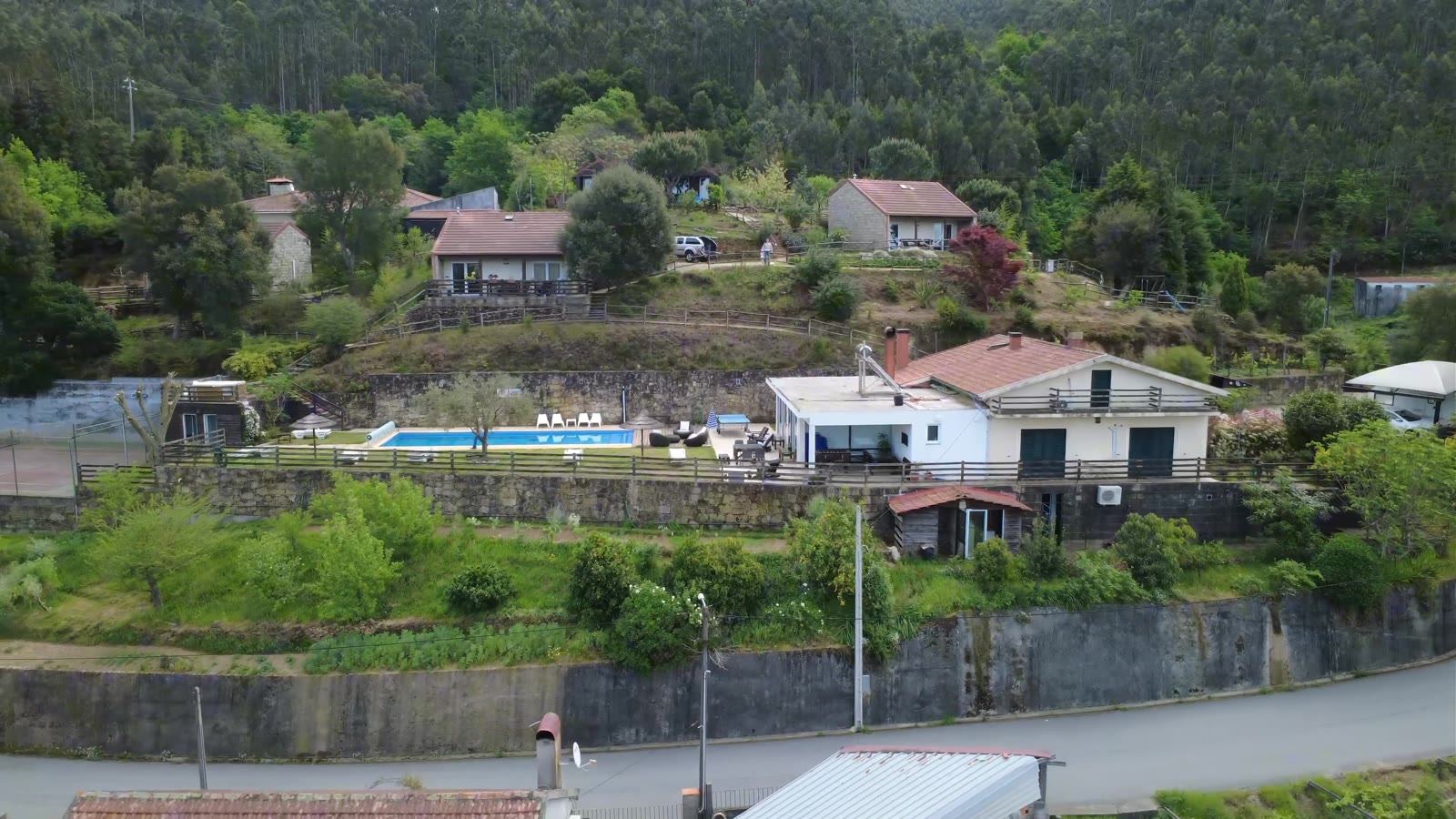 Imagens aéreas com drone da Villa De Poço, em Aveiro